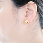 18k Gold Vermeil, stud