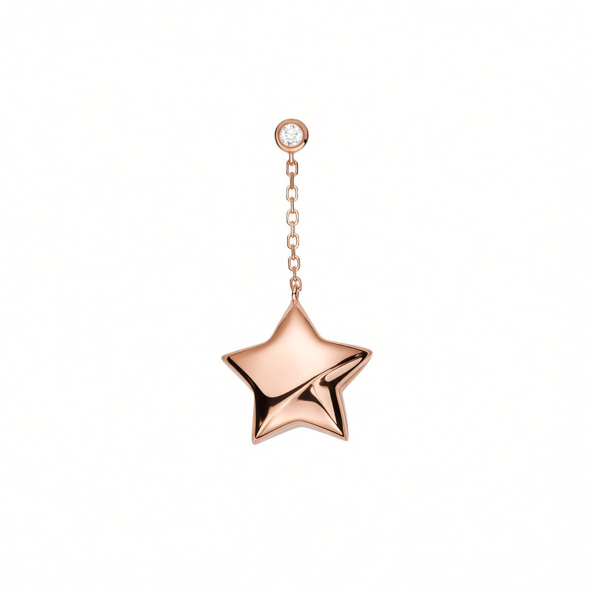 18k Rose Gold Vermeil, Dangling