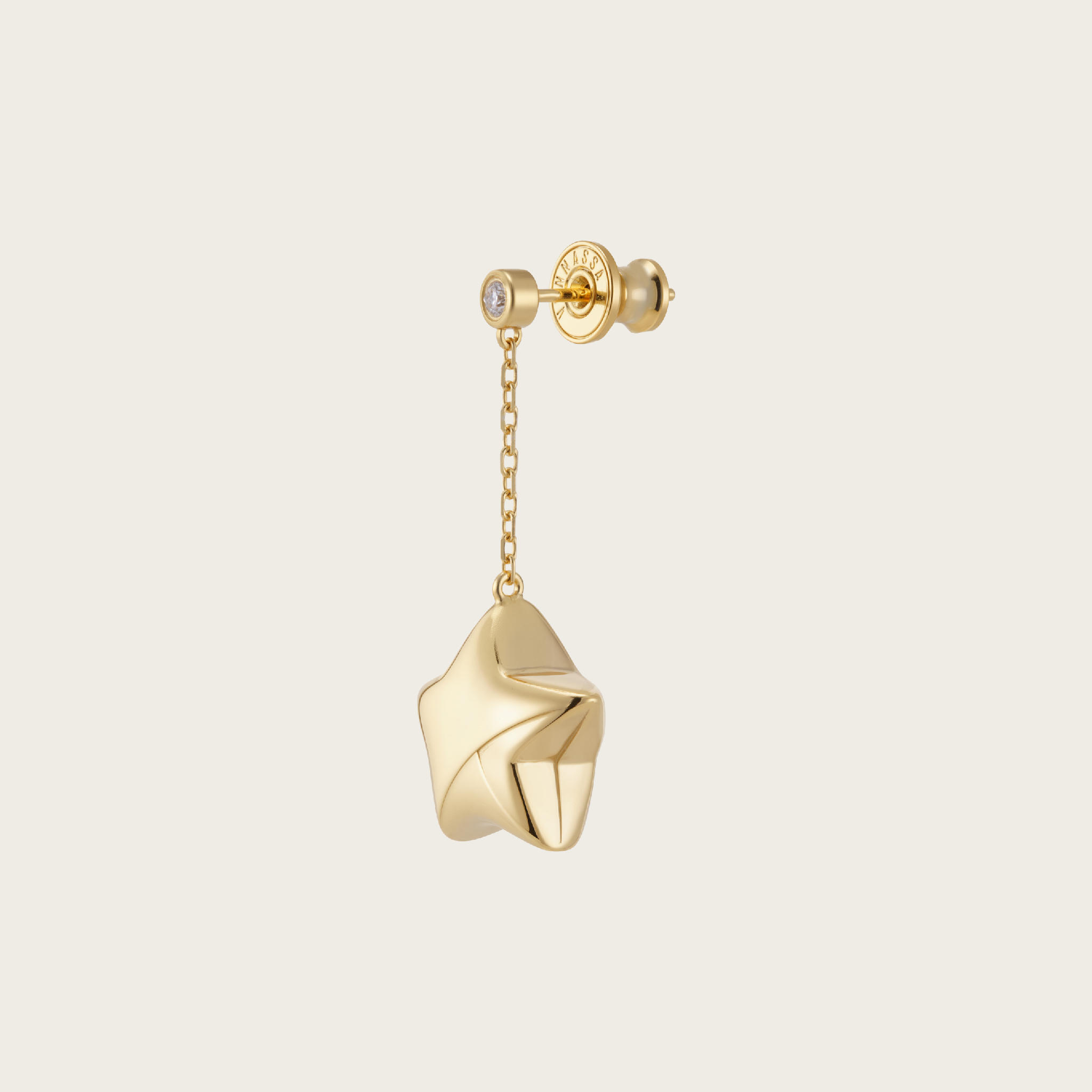 18k Gold Vermeil, Dangling