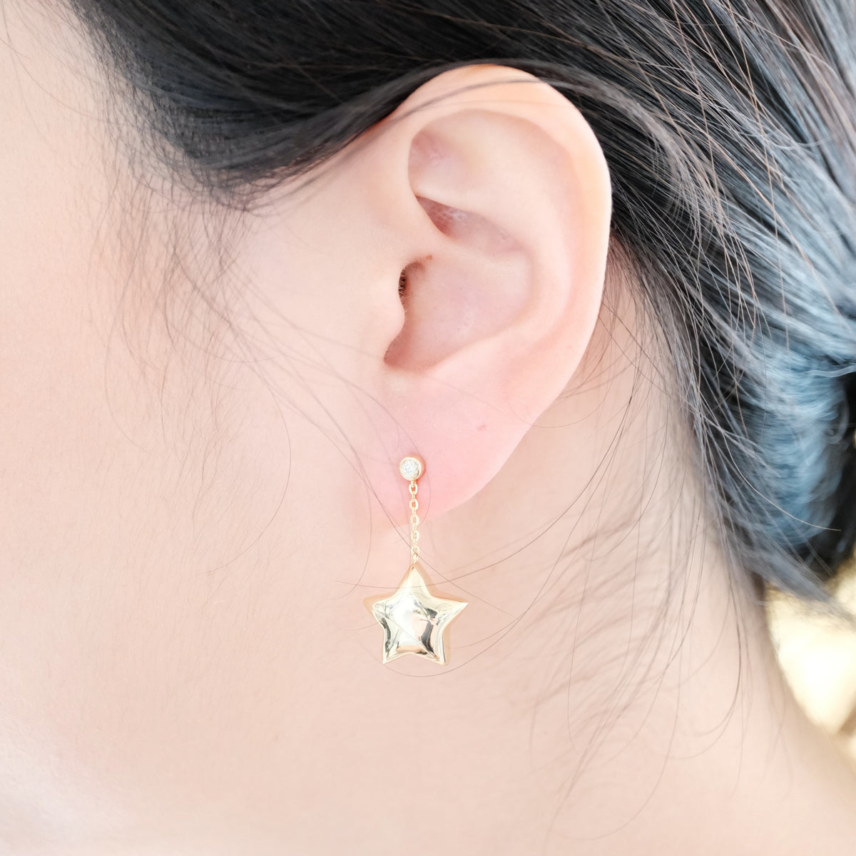 18k Gold Vermeil, Dangling