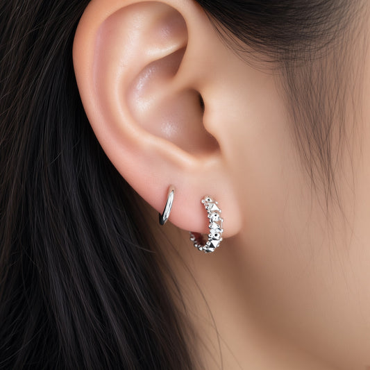 Slim Pyramid Hoops