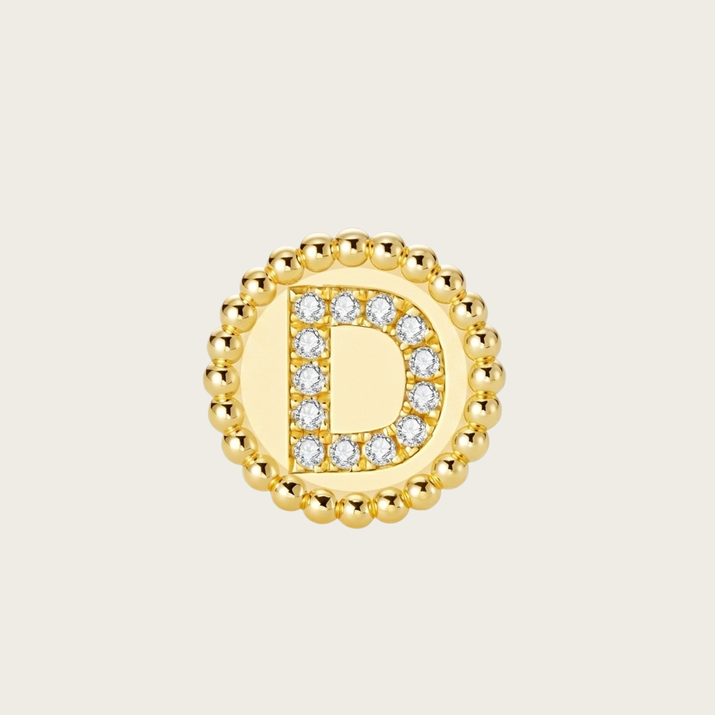 18k Gold Vermeil, D