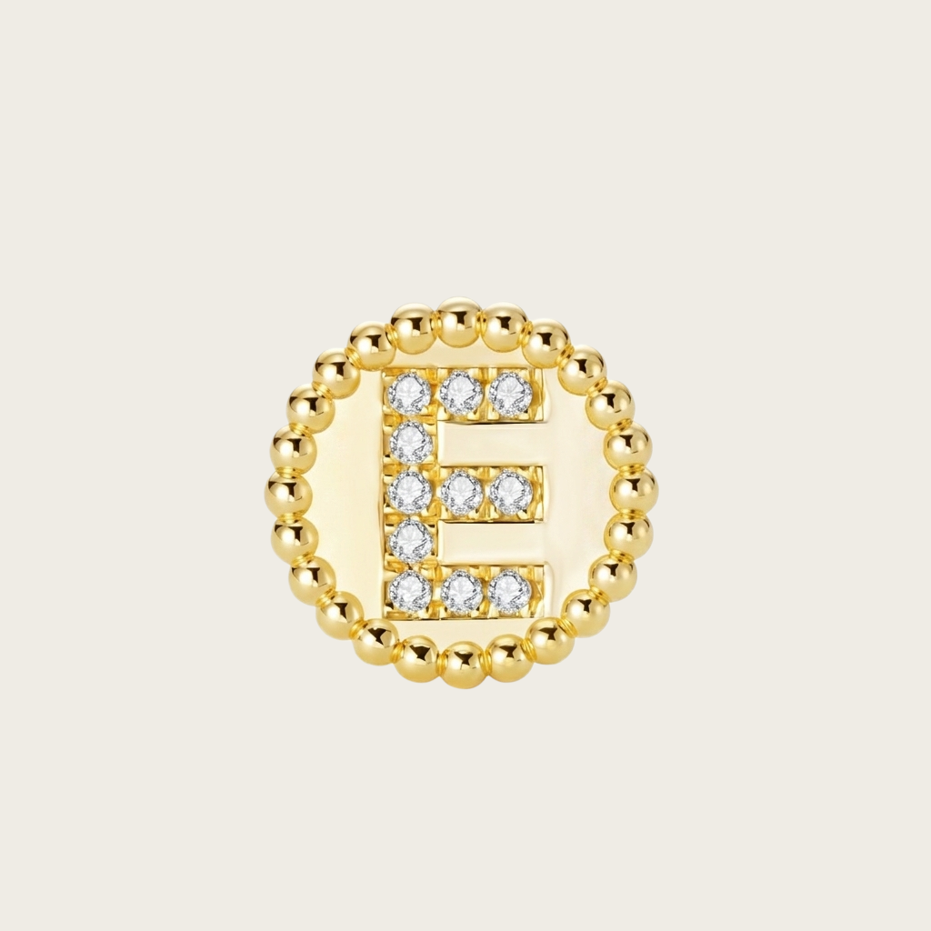 18k Gold Vermeil, E