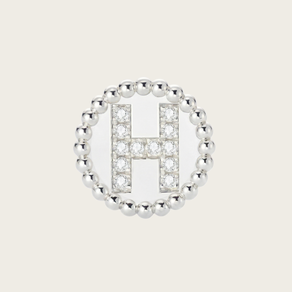 Sterling Silver, H