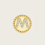 18k Gold Vermeil, M