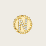 18k Gold Vermeil, N