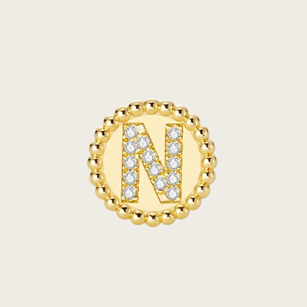 18k Gold Vermeil, N