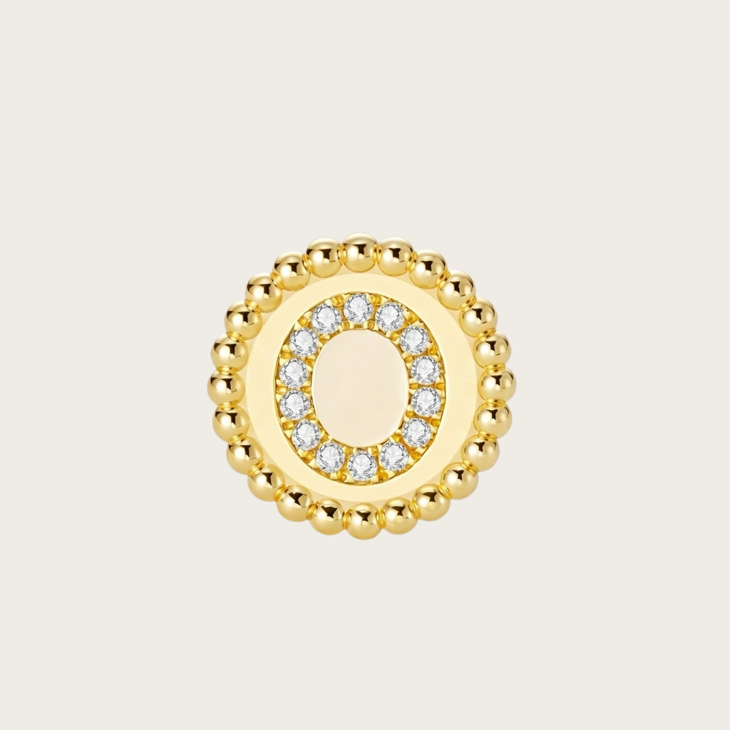 18k Gold Vermeil, O