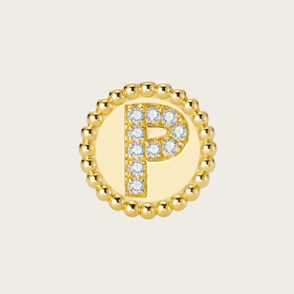 18k Gold Vermeil, P