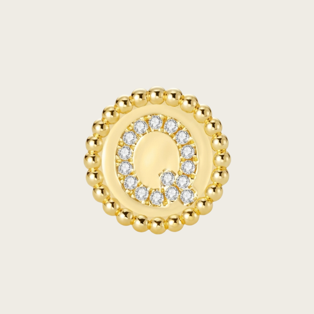 18k Gold Vermeil, Q