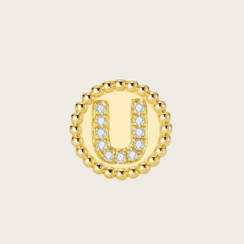 18k Gold Vermeil, U