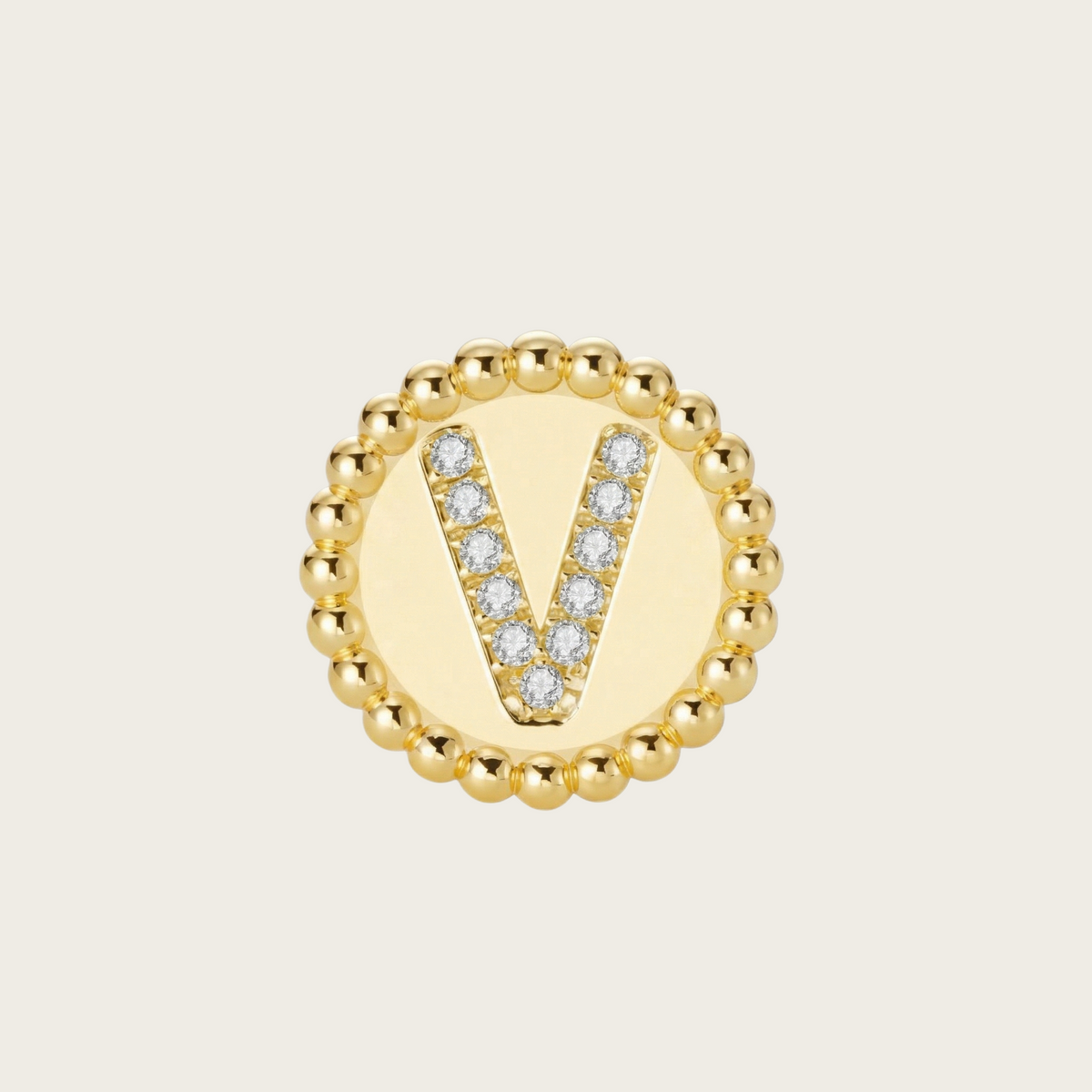18k Gold Vermeil, V