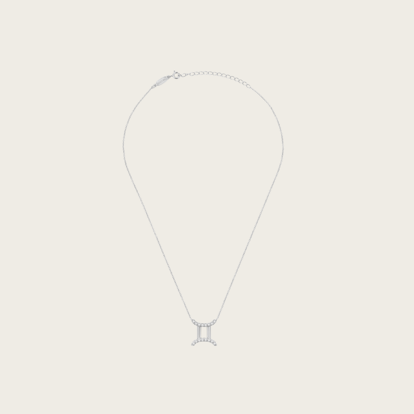 Celestial Whisper - Gemini Constellation Necklace - Your Talisman of Timeless Light