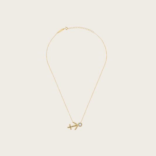 Celestial Whisper - Sagittarius Constellation Necklace - Your Talisman of Timeless Light
