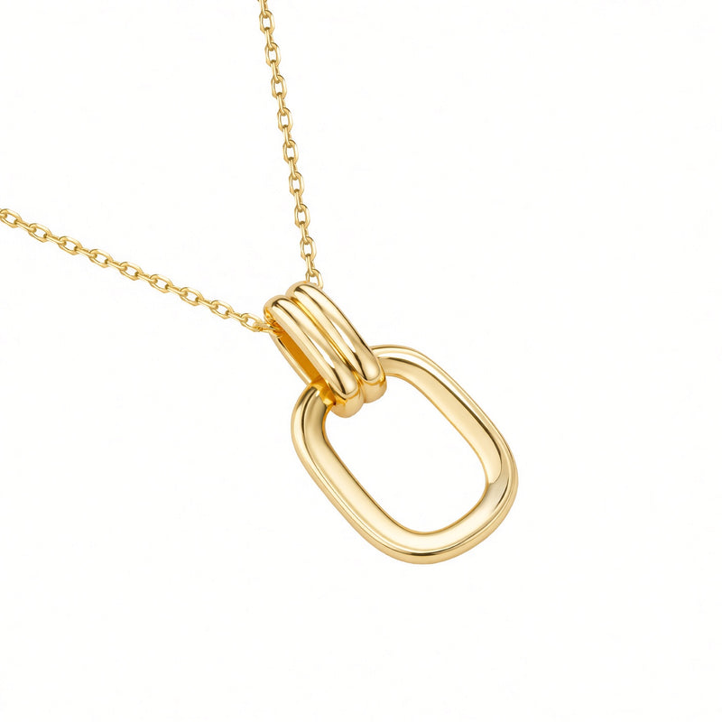 Essential Link Silver Necklace