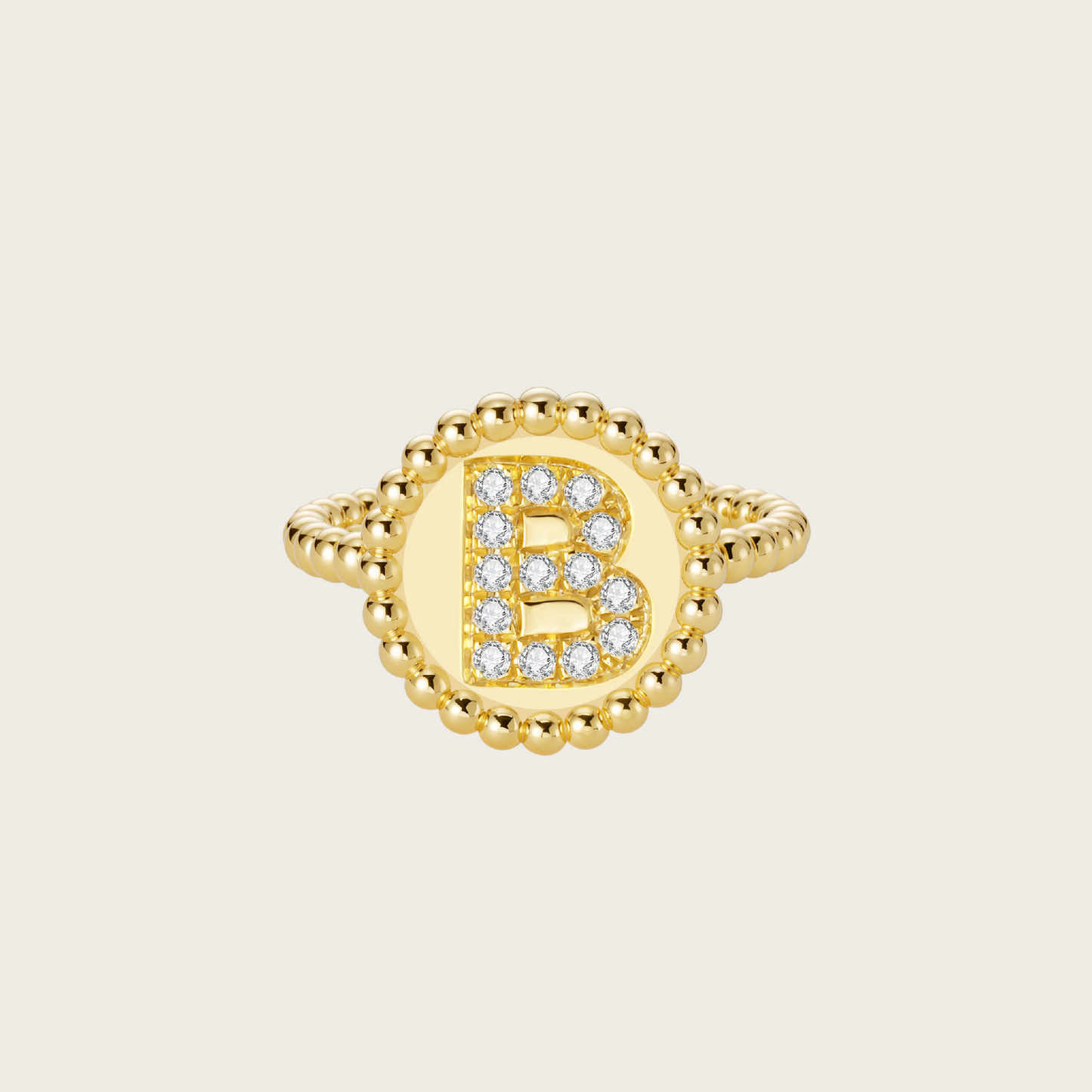 18k Gold Vermeil, B