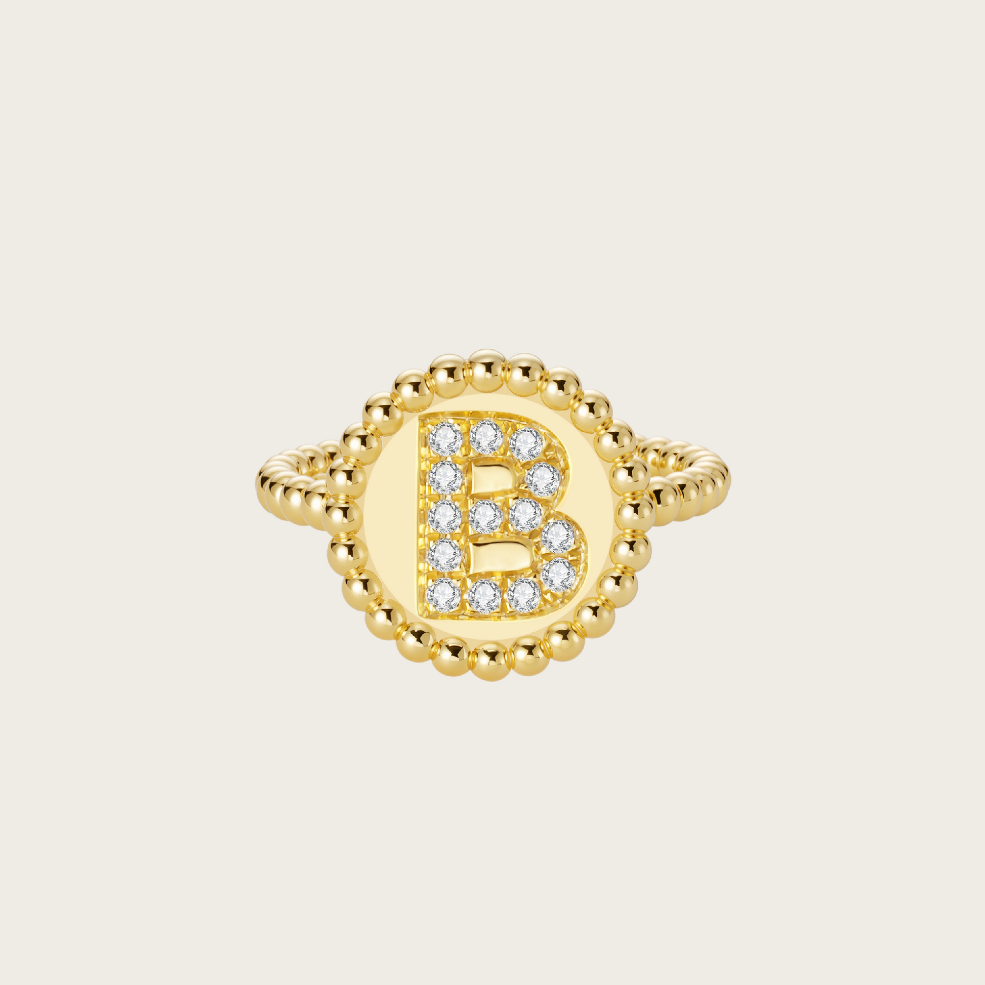 18k Gold Vermeil, B
