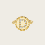 18k Gold Vermeil, D