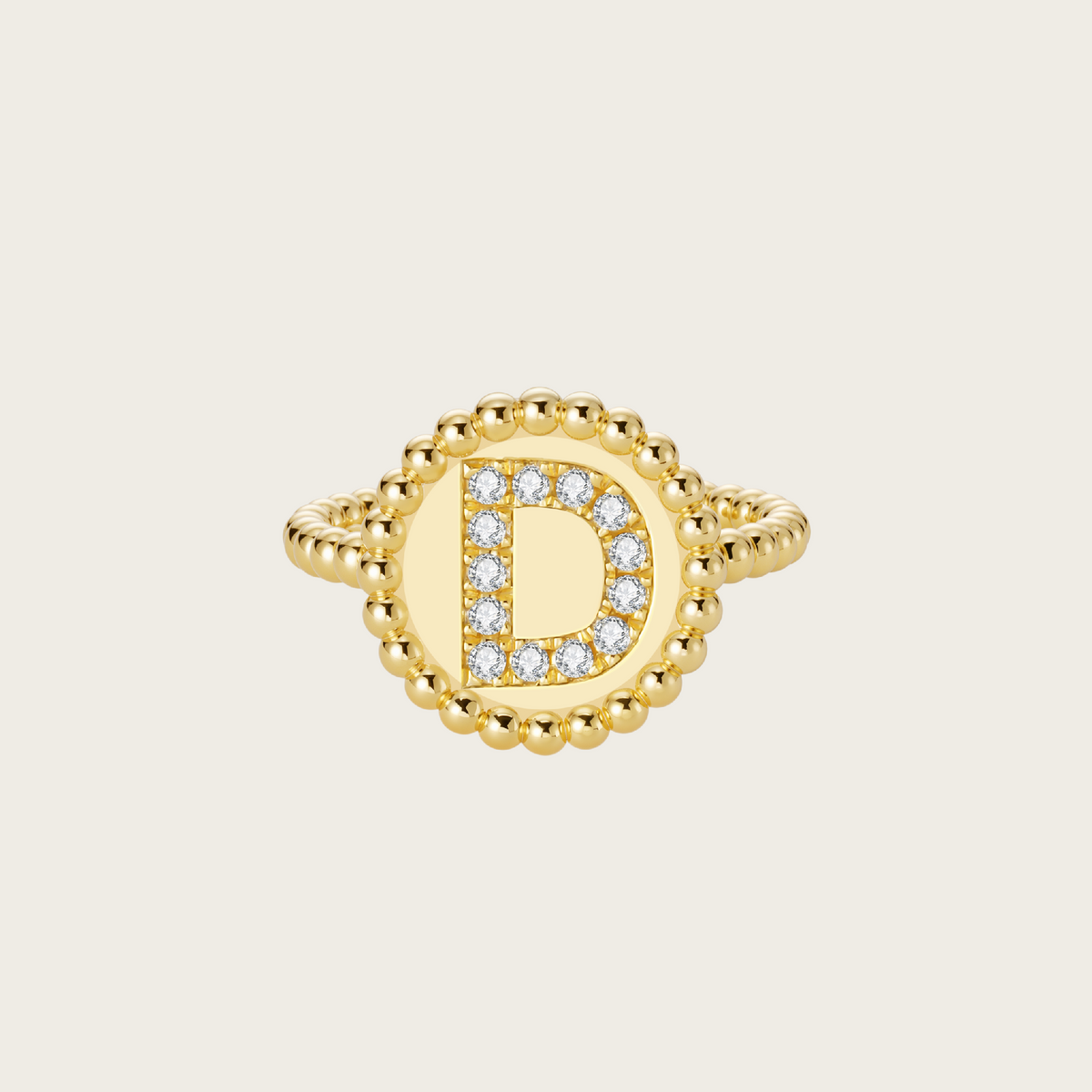 18k Gold Vermeil, D