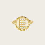 18k Gold Vermeil, E