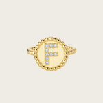 18k Gold Vermeil, F