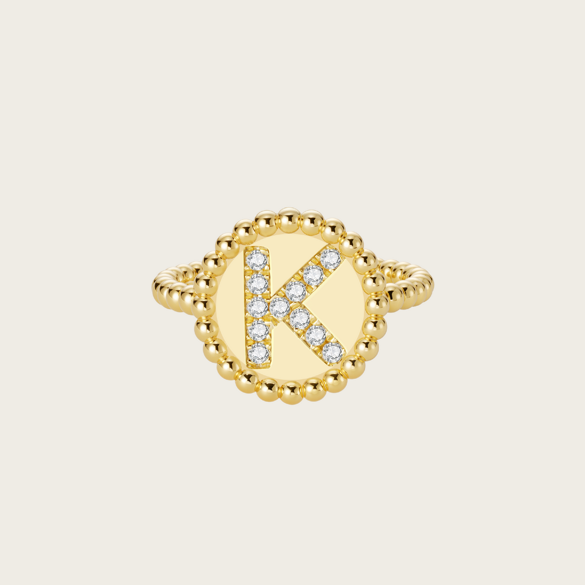 18k Gold Vermeil, K