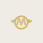 18k Gold Vermeil, M