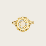 18k Gold Vermeil, O