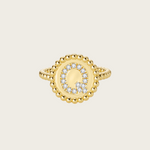 18k Gold Vermeil, Q