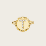 18k Gold Vermeil, T