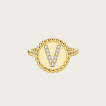 18k Gold Vermeil, V