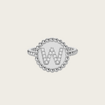 Sterling Silver, W