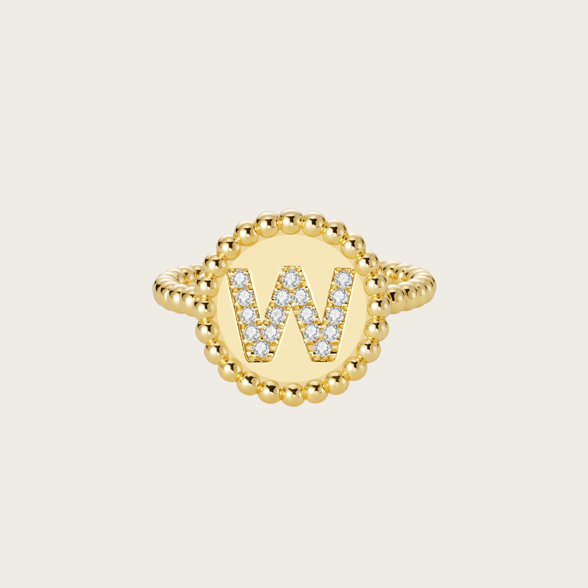 18k Gold Vermeil, W