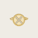 18k Gold Vermeil, X