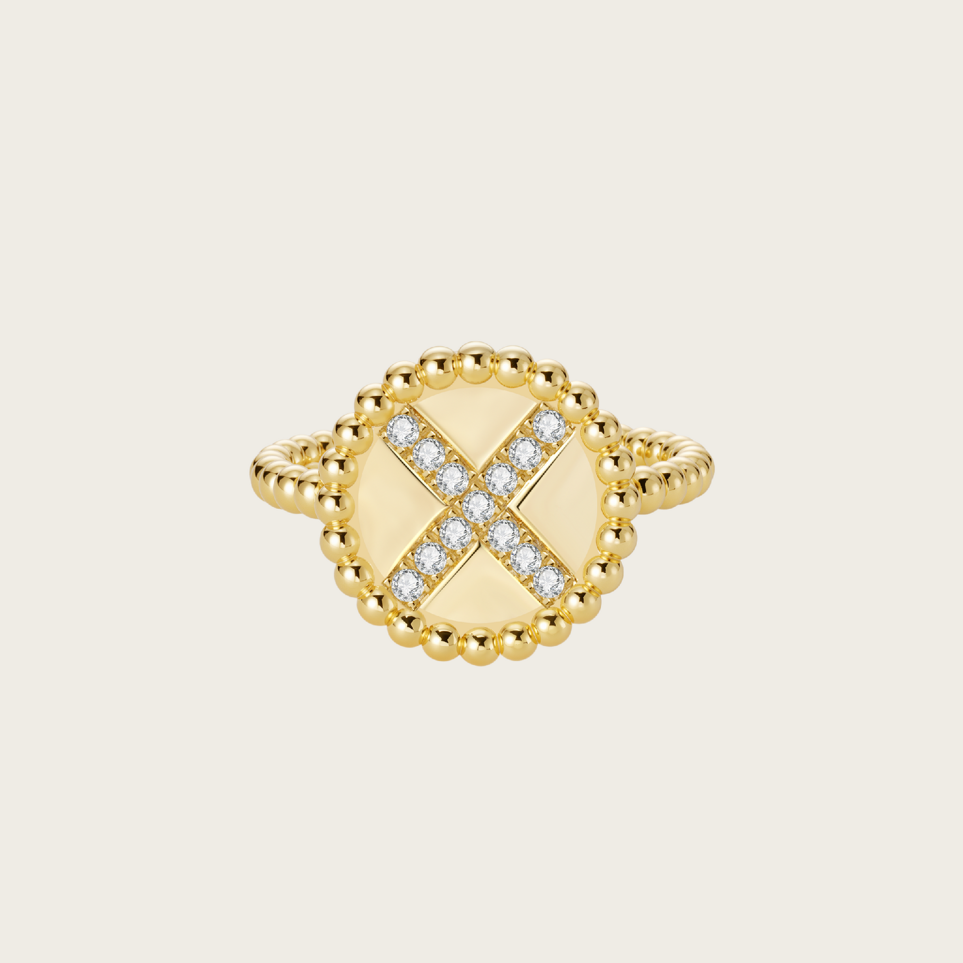 18k Gold Vermeil, X