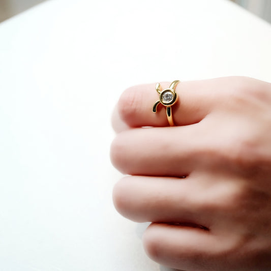 Celestial Whisper - Taurus Constellation Ring - Your Talisman of Timeless Light