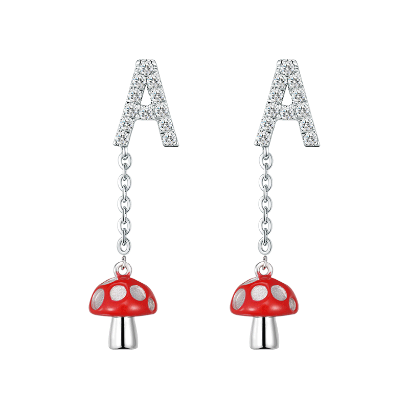 Charm Letter Earring