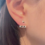 Aero Geometric Pyramid Ear Jacket